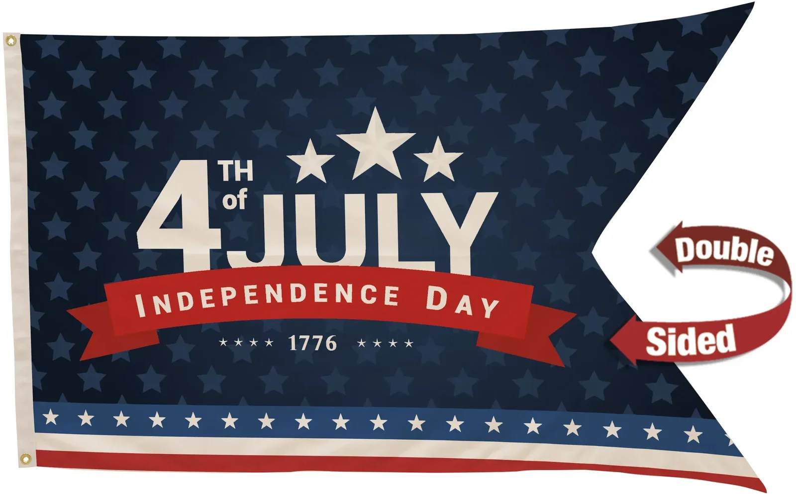 3' x 5' Nylon Guidon Flag Double-Sided — view 3