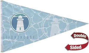 3' x 5' Polyester Pennant Flag Double-Sided