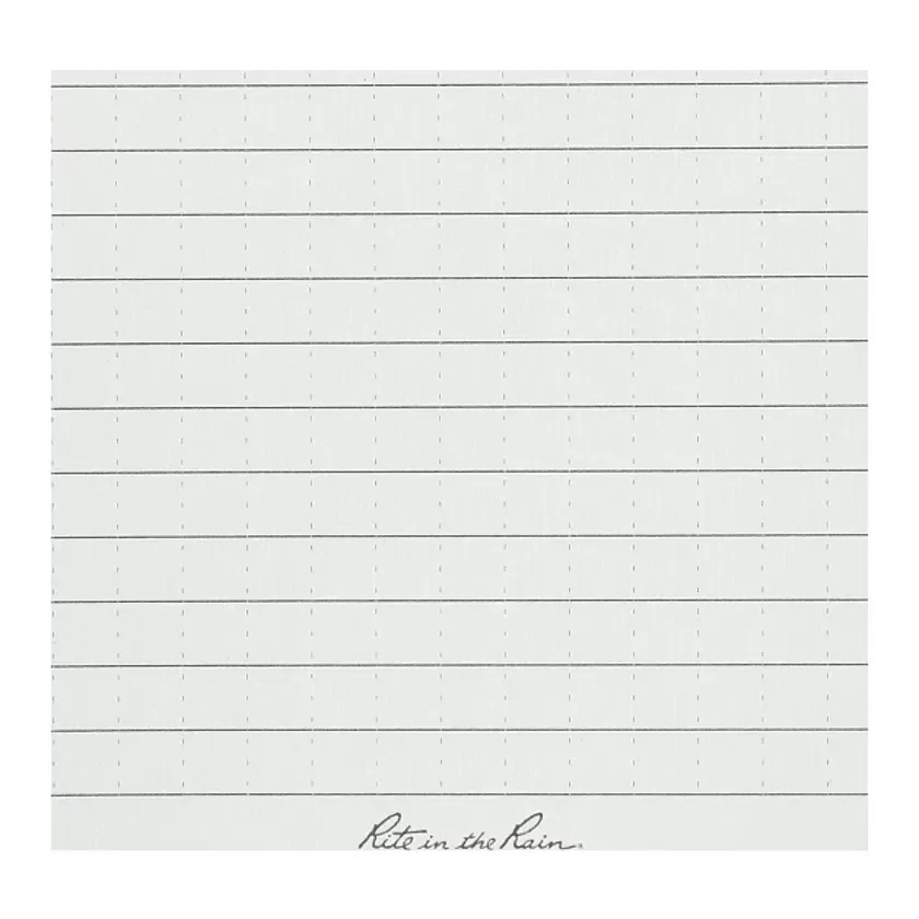 Custom Rite in the Rain Notebook - 3"X5" (50 Pages) — view 3