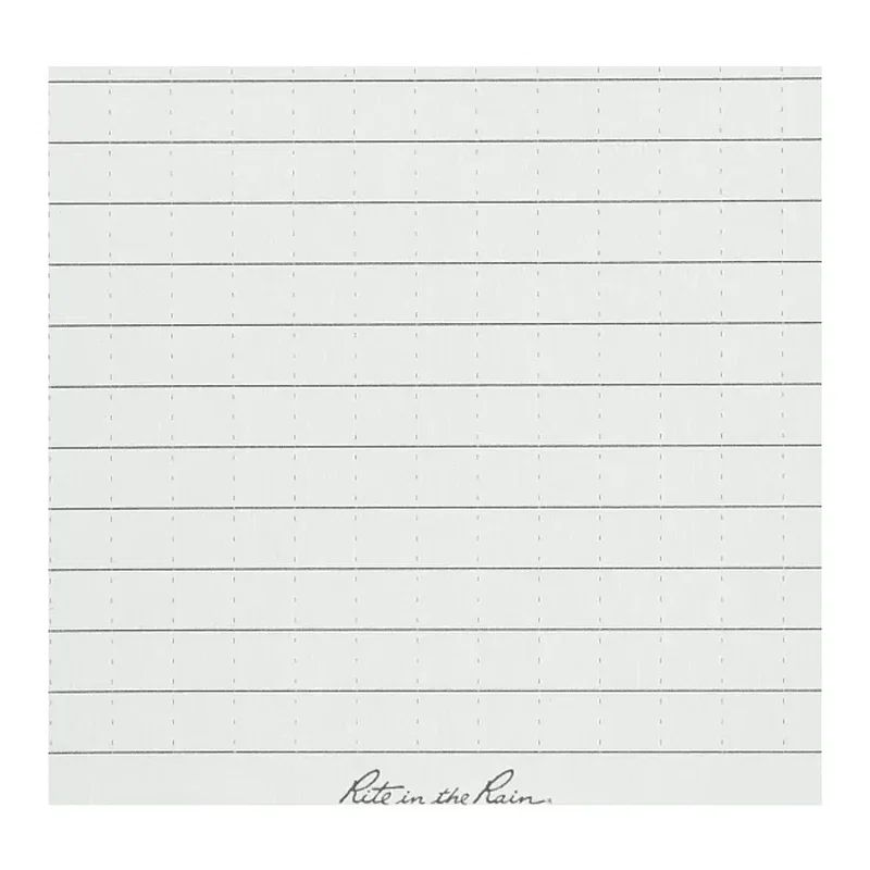 Custom Rite in the Rain Notebook - 3"X5" (50 Pages) — view 3