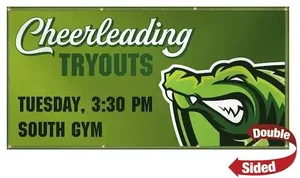 3' x 6' 13 oz. Smooth Vinyl Banner Double-Sided