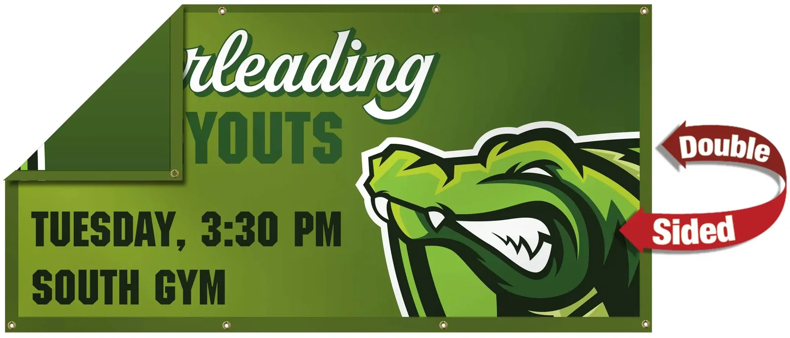 3' x 6' 13 oz. Smooth Vinyl Banner Double-Sided — view 2