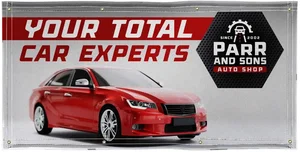 2' X 6' Super Poly Knit Fabric Banner
