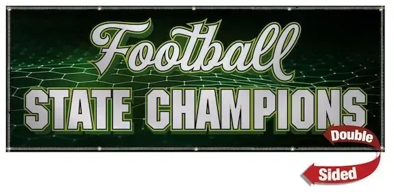 3' x 8' 13 oz. Smooth Vinyl Banner Double-Sided