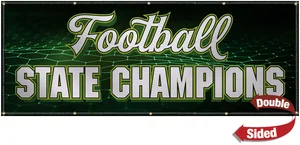 3' x 8' 13 oz. Smooth Vinyl Banner Double-Sided