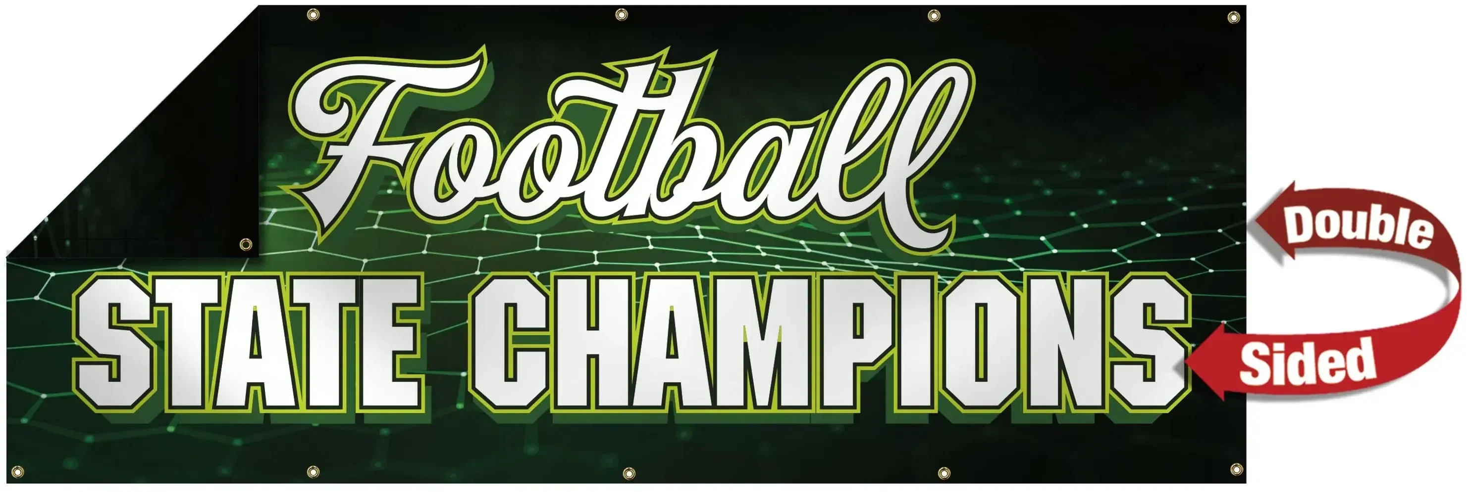 3' x 8' 13 oz. Smooth Vinyl Banner Double-Sided — view 3