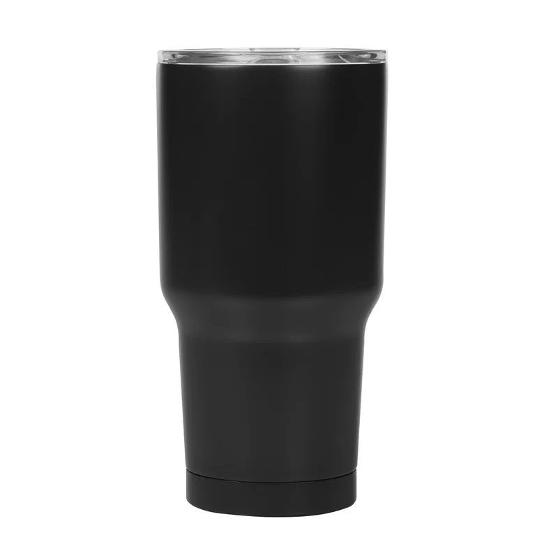 Held in hand, the cup fits comfortably in a car holder