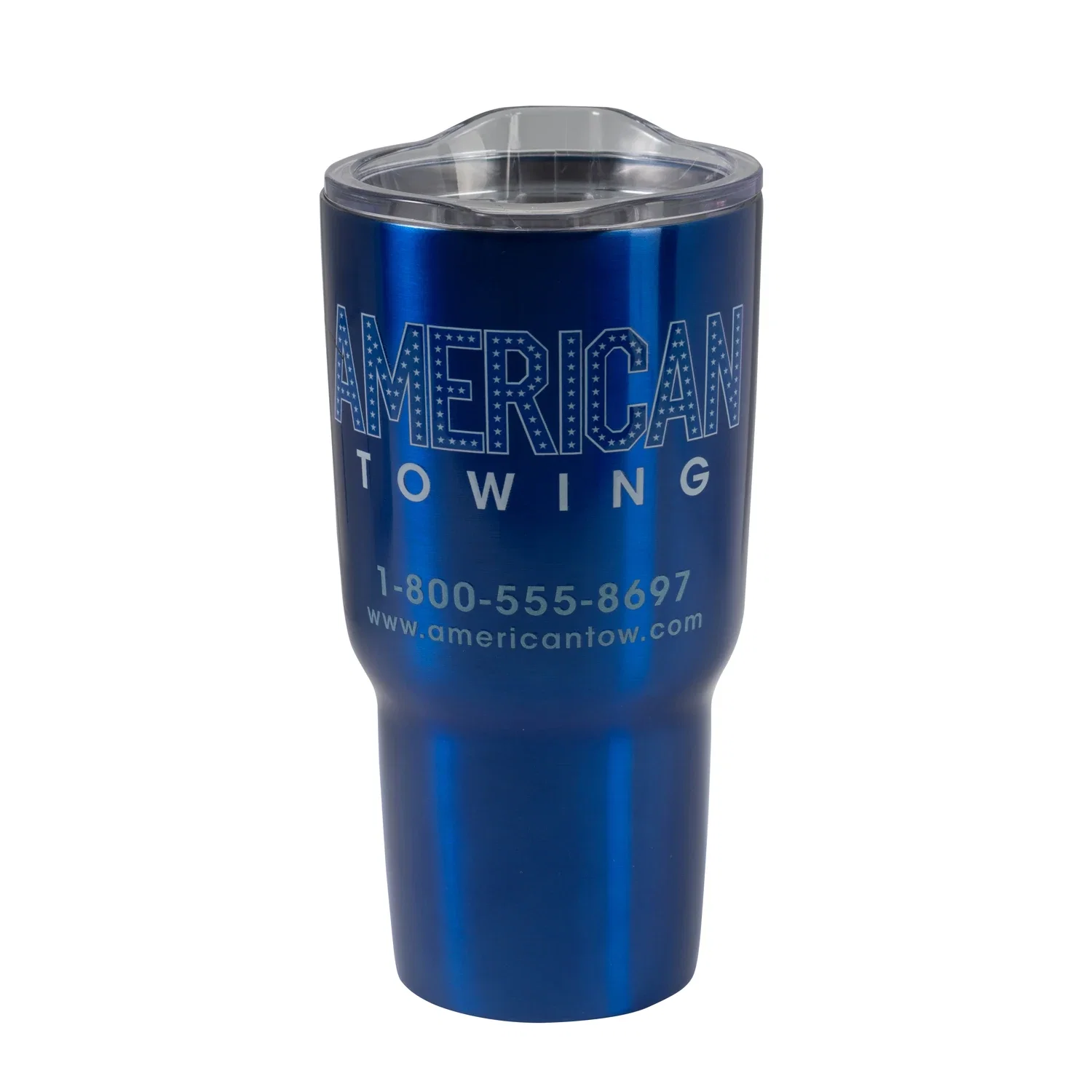 Insulated Vacuum Tumbler - 30 oz — Blue — view 5