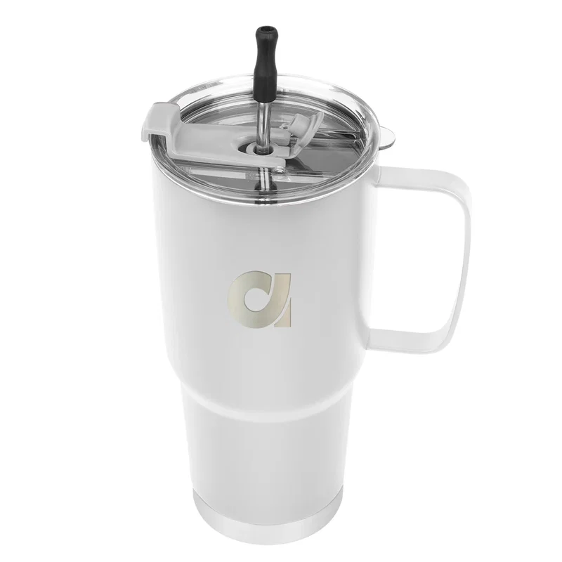 Full height of the 30 oz tumbler captured in one image.
