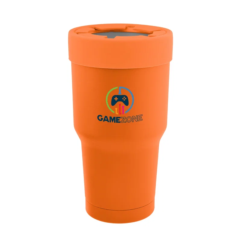 Rear view of the insulated cup holder