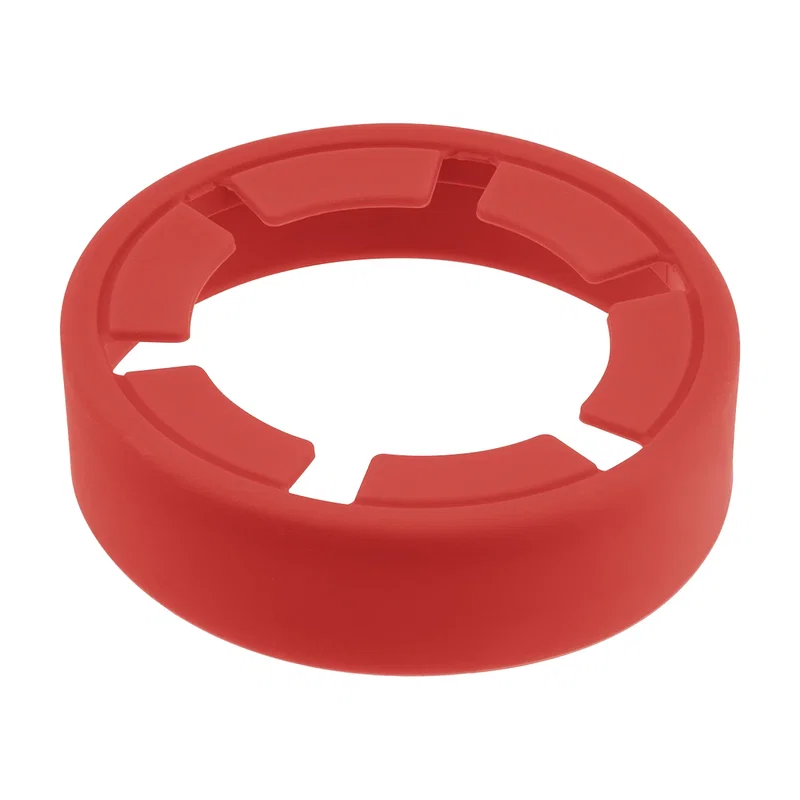 Orange version angled to reveal the tapered body