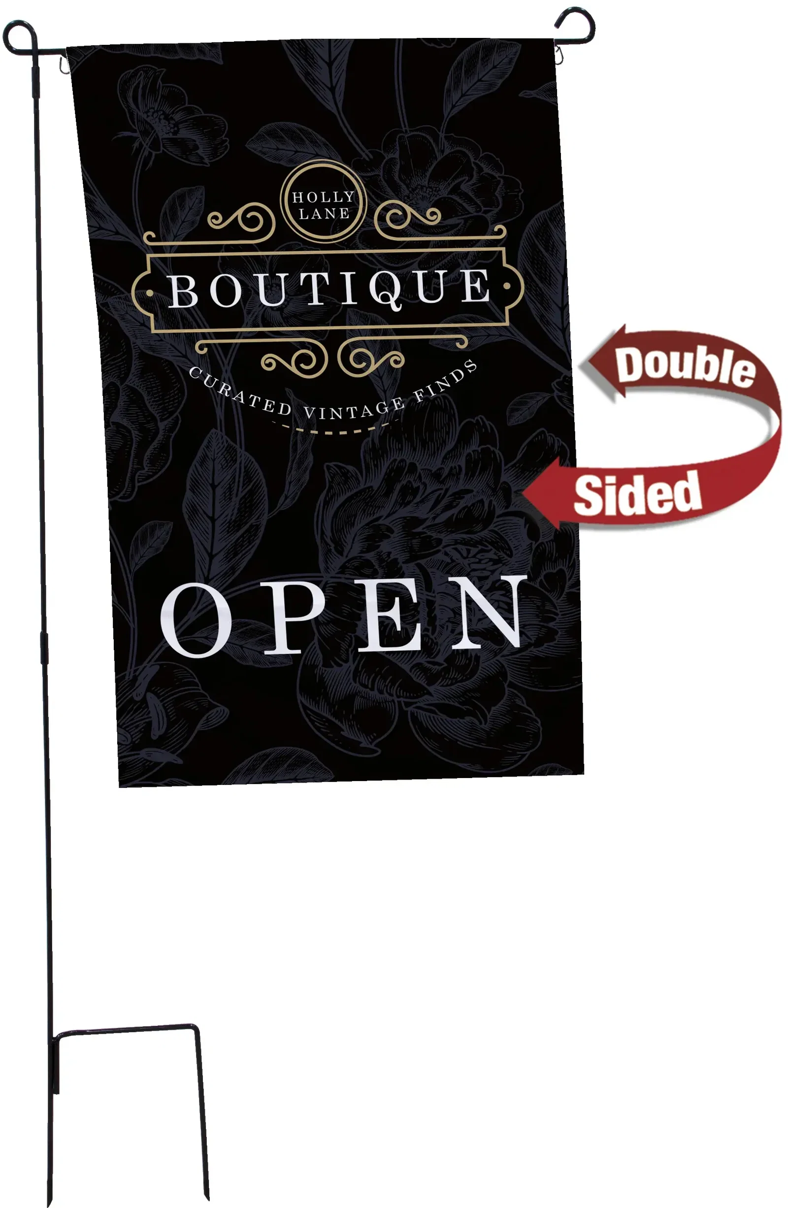 30" x 48" Garden Flag Kit Double-Sided — view 4