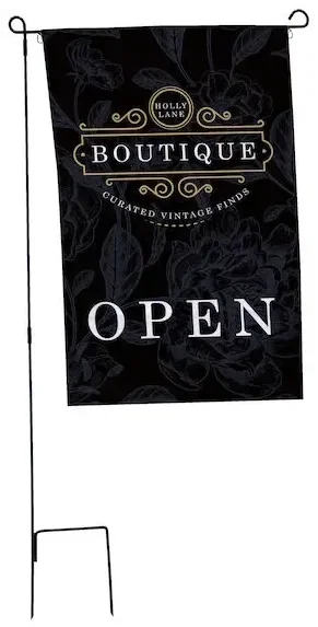 30" x 48" Garden Flag Kit Single-Sided