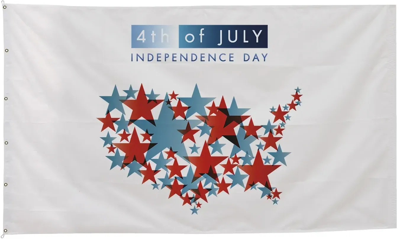 30' x 50' Nylon Flag Single-Sided — view 2