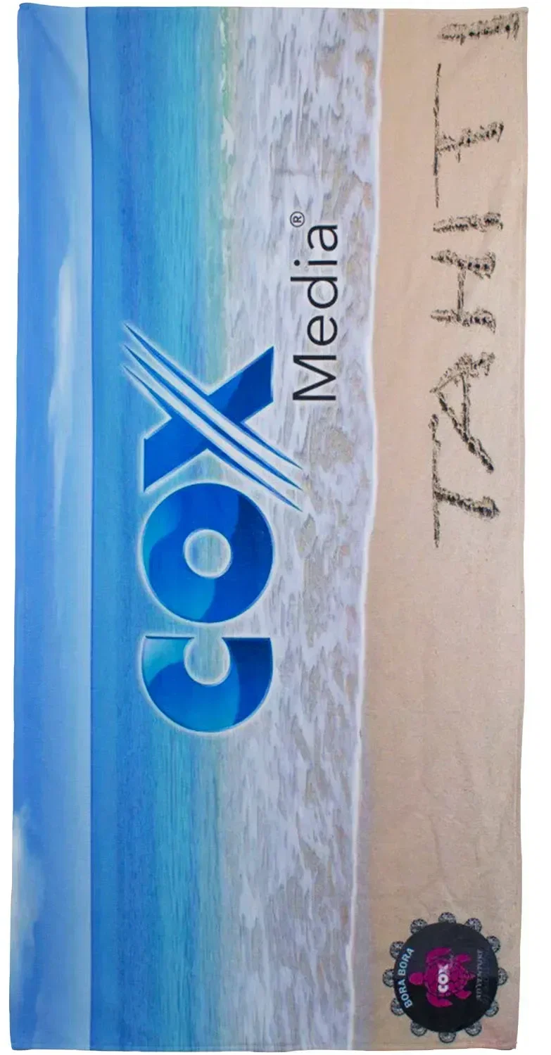 Branded Full Color Beach Towel (30" X 60") — view 2