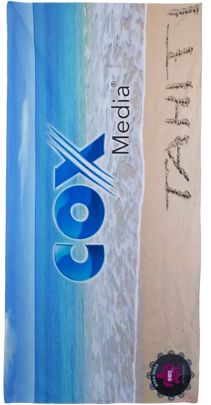 Branded Full Color Beach Towel (30" X 60") — view 2