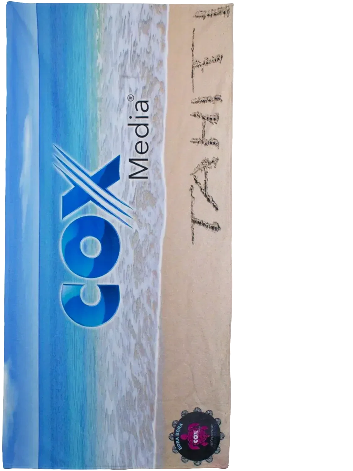 Branded Full Color Beach Towel (30" X 60") — view 3
