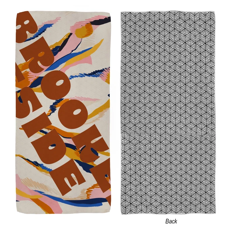 - 30" X 60" Sand-Free Waffle Beach Towel — view 2