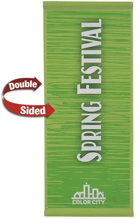 30" x 72" Fabric Boulevard Banner Double-Sided — view 2