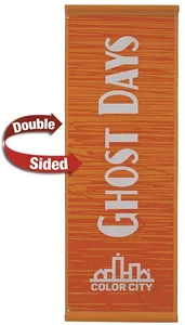 30" x 84" Fabric Boulevard Banner Double-Sided