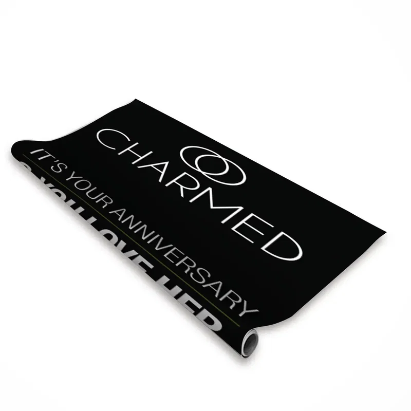 31.5" Economy Plus Retractor Replacement Banner (No-Curl Hybrid Media) — view 2