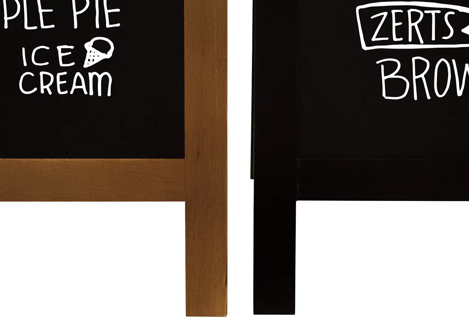 32" Deluxe Wood A-Frame Chalkboard Kit — view 3