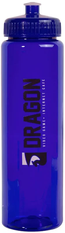 Custom Logo 32 oz. Color Gloss Water Bottles — view 5