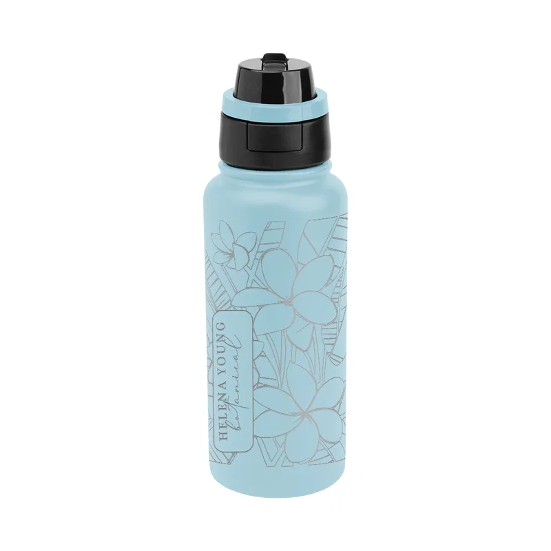 Screw cap removed beside the open bottle neck