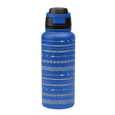 Thirty two ounce stainless bottle with a pop up sip lid