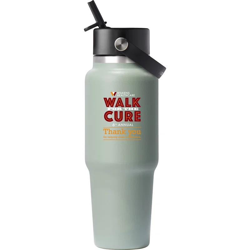 32 oz. Hydro Flask® Travel Bottle With Flex Straw Cap — view 3