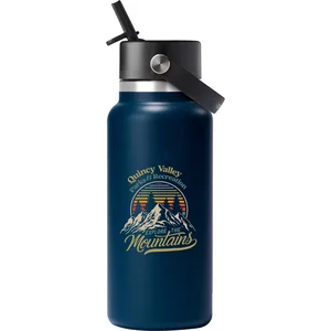 32 oz. Hydro Flask® Wide Mouth With Flex Straw Cap