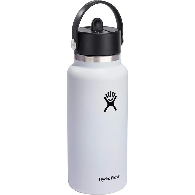 32 oz. Hydro Flask® Wide Mouth With Flex Straw Cap — view 7