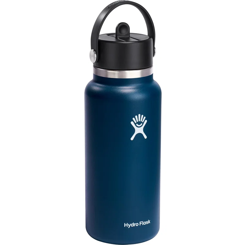 32 oz. Hydro Flask® Wide Mouth With Flex Straw Cap — view 2