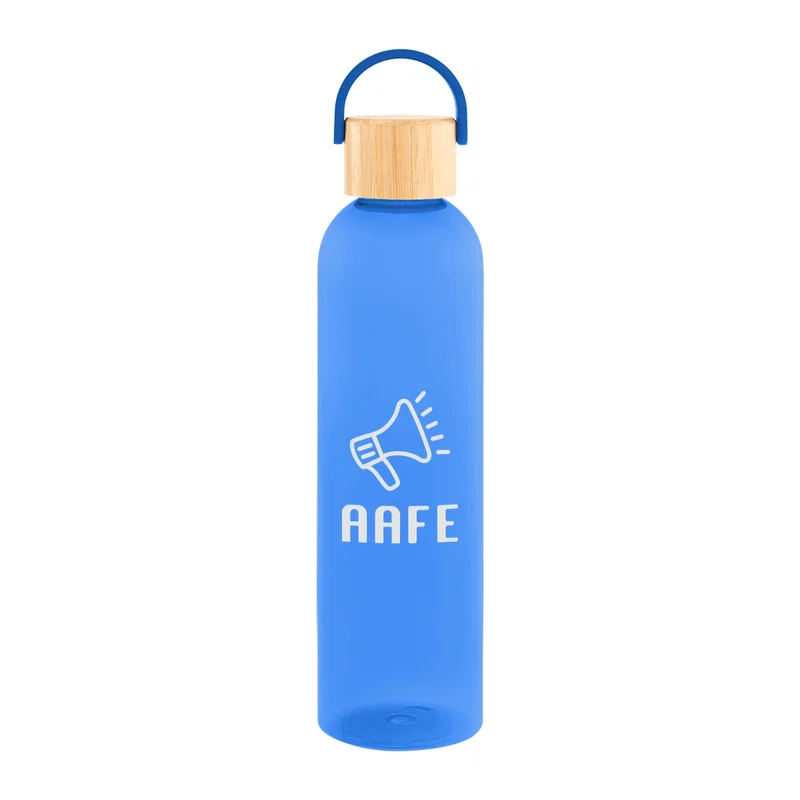 32 Oz. Jeffrey rPET Bottle With Bamboo Lid And Easy Carry Handle — view 5