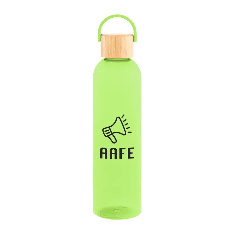 32 Oz. Jeffrey rPET Bottle With Bamboo Lid And Easy Carry Handle — view 9