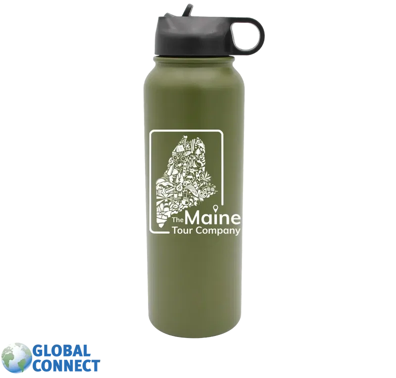 32 oz. Memphis Sports Bottle with Straw Lid — view 10