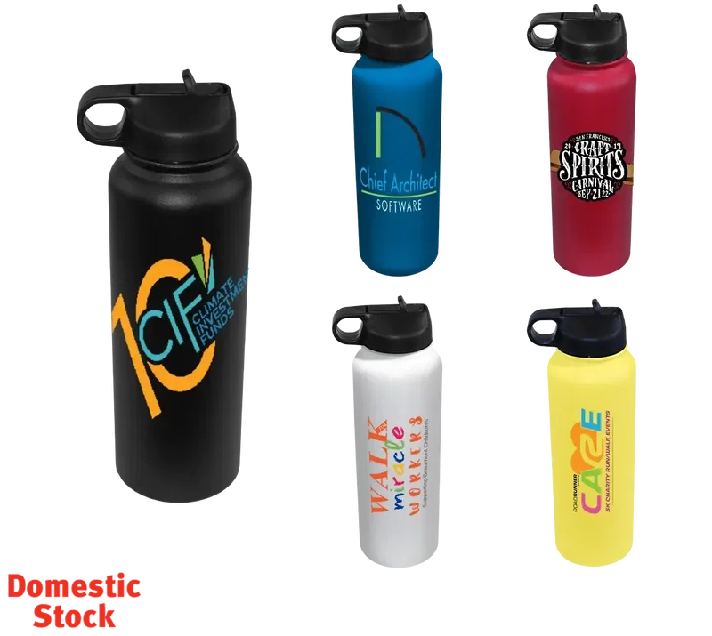 32 oz. Memphis Sports Bottle with Straw Lid — view 16