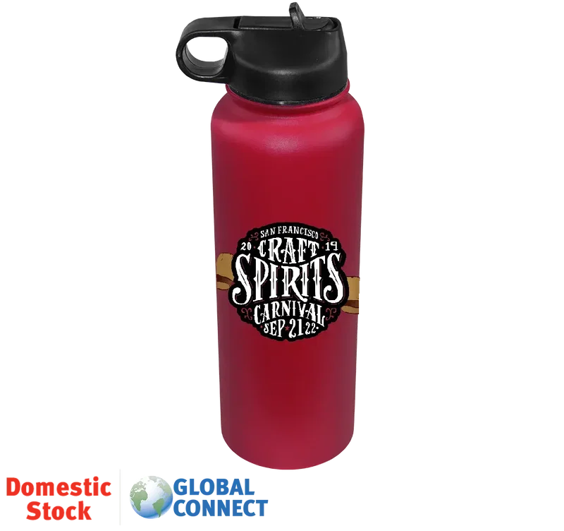 32 oz. Memphis Sports Bottle with Straw Lid — view 18