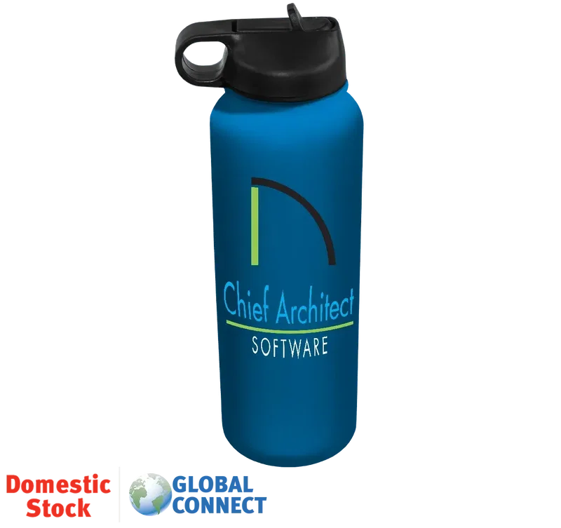 32 oz. Memphis Sports Bottle with Straw Lid — view 20