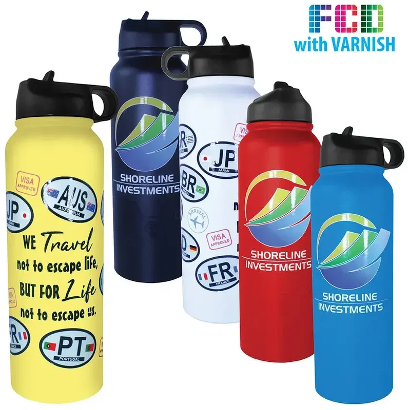 32 oz. Memphis Sports Bottle with Straw Lid — view 22