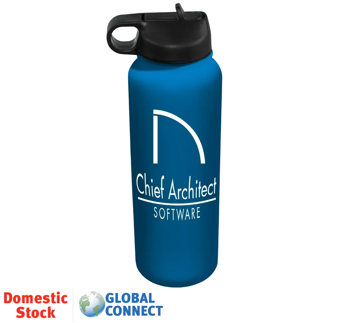 32 oz. Memphis Sports Bottle with Straw Lid — view 3