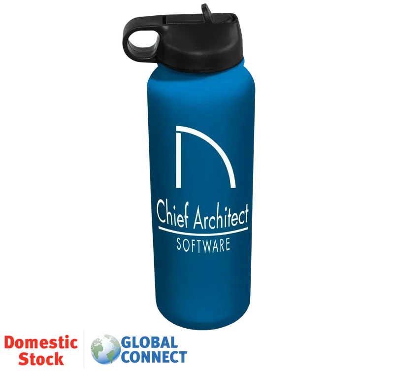 32 oz. Memphis Sports Bottle with Straw Lid — view 3