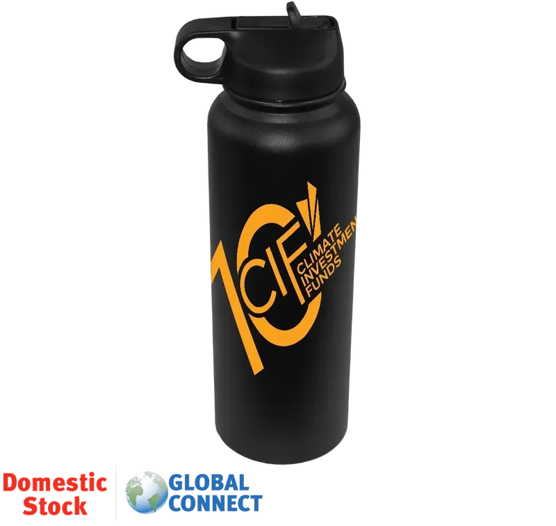 32 oz. Memphis Sports Bottle with Straw Lid — view 5