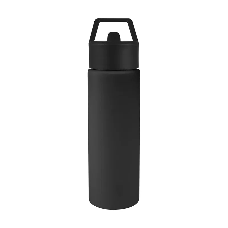 Narrow neck and shoulder of the water bottle