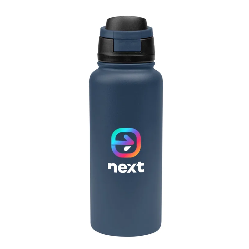 Size reference for the water bottle with the lid off