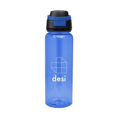 Pop sip bottle offered in two sizes with a flip lid
