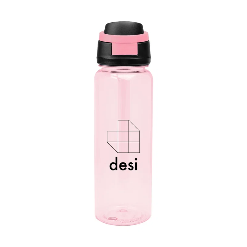 Everyday hydration bottle pictured from a slight tilt