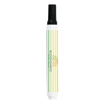 Slim tube fits neatly in a purse or desk drawer