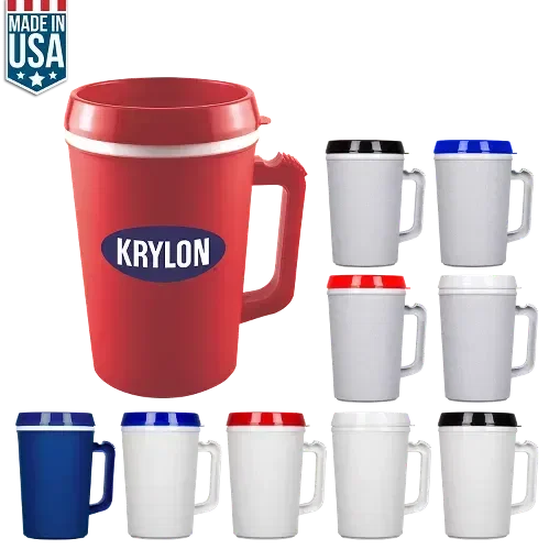 Custom Insulated Mug - 34 Oz