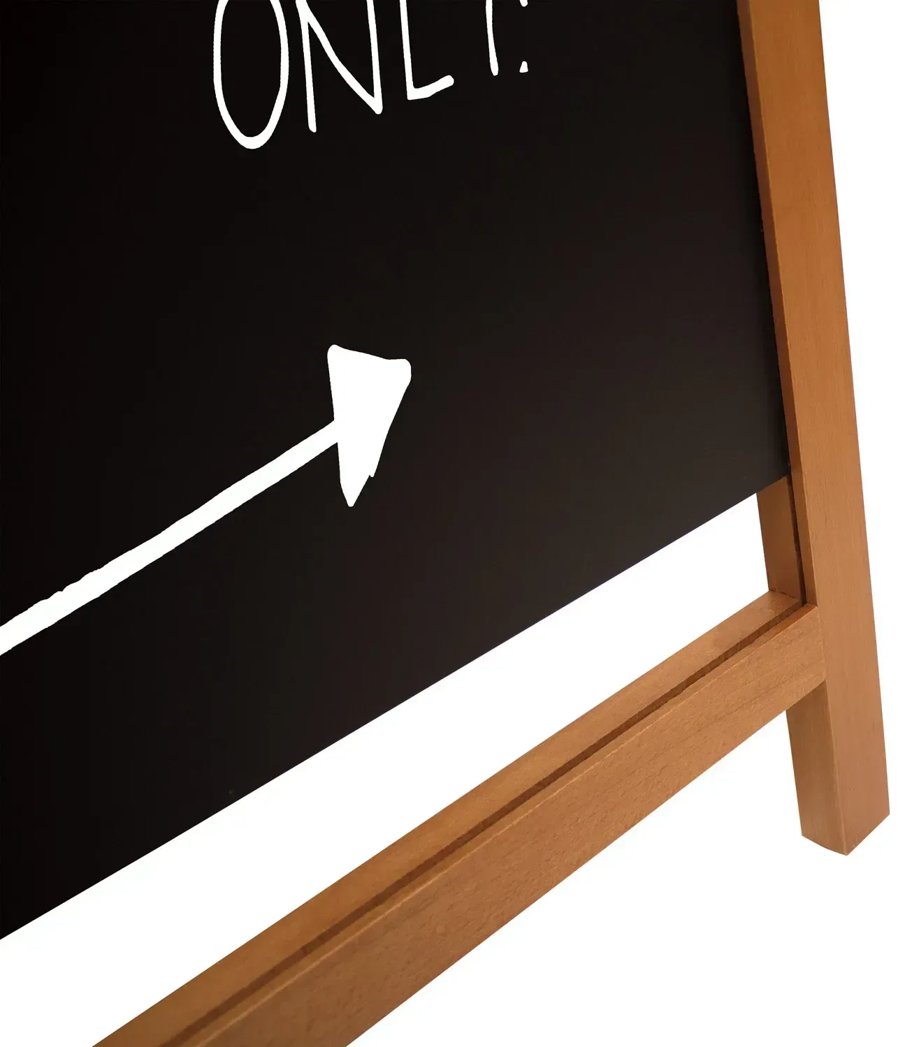 34" Quick Change Wood A-Frame Chalkboard Kit — view 3